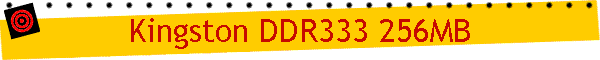 Kingston DDR333 256MB
